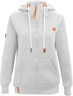 Hooded sweatshirts for women Les umes, complete zipper, high collar, long sleeves, large, large size.. Your one-click solution to affordable shopping, DIAYTAR NIGERIA delivers quality products nationwide.