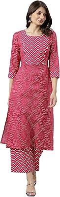 Kurta right printed in mixed cotton for women with palazzo (pimply), gray.. DIAYTAR NIGERIA transforms online retail with unbeatable prices and consistent delivery timeframes.