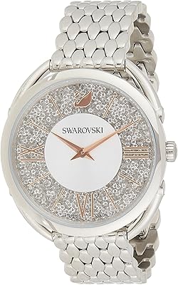 Collection of Swarovski Crystal Glam watches for women, stainless steel.. Shop with purpose at DIAYTAR NIGERIA and receive your purchases at unbeatable prices within the week.