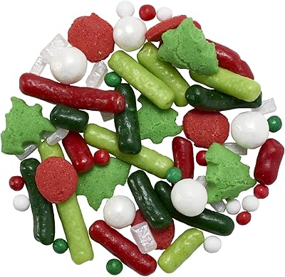 Decopac Christmas Fusion Mix Candy Sprinkles, 26oz, Sprinkles Fancy in a portable container, edible sprinkles for celebration cakes, cupcakes, cookies and donuts.. Shop local, shop fast — DIAYTAR Nigeria delivers across the country.