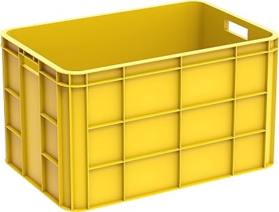 Cosmoplast 71.5 l storage box, yellow, IFCRFH006YL, fish cage.. Experience the convenience of one-stop shopping with DIAYTAR NIGERIA's diverse and affordable marketplace.