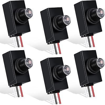 Light sensor from dusk at dawn for exterior lighting, 120-277V photoelectric switch, light-thread cell light sensor to control most outdoor lighting lights.. DIAYTAR NIGERIA stands as your affordable shopping ally with nationwide delivery in just 5-8 days.