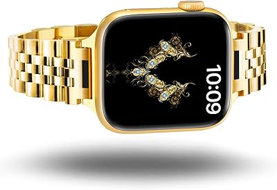 Improved metal bracelet without tools, compatible with Apple Watch, 100 % stainless steel, adjustable fine bracelet for iWatch series 8/7/6/5/4/3/1/1/SE/Ultra for men.. Shop for everything you need at DIAYTAR NIGERIA, with budget-friendly prices and quick delivery.
