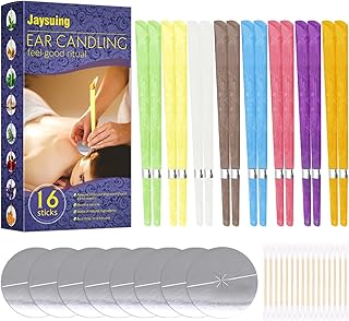 100% natural ceromen, waxing wax for blocked ears - 16 pieces (8 colors), organic vegetable wax in the shape of a hollow cone -shaped.. DIAYTAR NIGERIA makes quality accessible with our affordable prices and dependable delivery service.