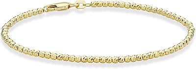 Miabella Miabella Sterling Sterling 2.5 mm Size Diamond Diamond size 18 -carat gold for women 6.5, 7, 8, 9, 10 inch, one size, metal, a.. Get more, save more — only on DIAYTAR Nigeria.