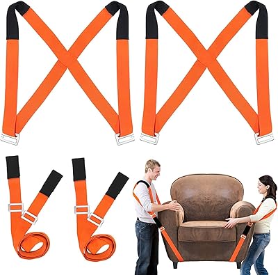 Travel straps, lifting and displacement straps for 2 people, lifting and movement system for 2 people, adjustable shoulder lifting to move, lift, transport, furniture, household appliances, mattresses or any article up to 800 lb.. DIAYTAR NIGERIA: Your partner in affordable e-commerce with dependable delivery across Nigeria.