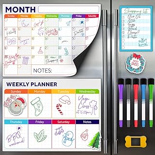 Luxury magnetic white board planner | weekly and daily monthly.. DIAYTAR NIGERIA: Connecting Nigerians with affordable products through our expansive e-commerce platform.