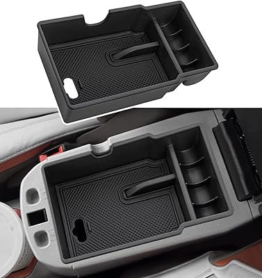 Pimcar compatible with the organizer of central console Jeep Renegade 2015-2021 2022, drawer of ABS plastic armrest accessories.. Shop with purpose at DIAYTAR NIGERIA and receive your purchases at unbeatable prices within the week.
