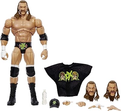 WWE action figurines | WWE Triple H Ultimate Edition figurine with accessories | Gifts for children and collectors [Amazon exclusivity].. DIAYTAR NIGERIA makes quality accessible with our affordable prices and dependable delivery service.