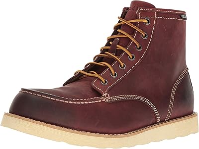 Eastland oxblood leather lace boots for men, size 9.. Shop efficiently with DIAYTAR NIGERIA, offering thousands of products at unbeatable prices delivered promptly.
