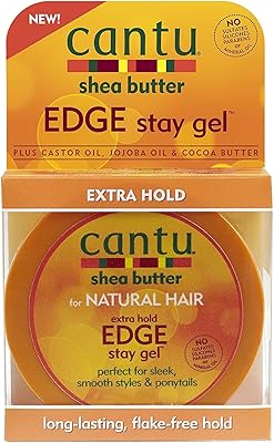 Gel with shea butter Extra Cantu Edge Stay for natural hair, 2.25 oz (64 g).. Discover shopping simplified with DIAYTAR NIGERIA's comprehensive platform and reliable 5-8 day shipping.