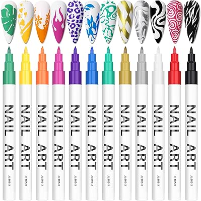 Set of 3D Nail Art Pens 12 Colors Pen Graffiti in.. Shop across boundaries with DIAYTAR NIGERIA's comprehensive platform and budget-friendly delivery.