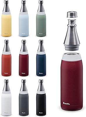 Aladdin fresco thermavac - anti -Fuite - Water Cold Stainless Stainless Steel Water Bottle - Washing in the dish - Bota - Reusable water bottle with durable finish with durable finish.. You shop, we deliver — quick and easy with DIAYTAR Nigeria.