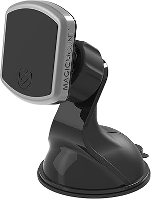 Skoosh MPWD DB Magic Mount Pro Magnetic Magnetic Magnetic Magnetic Support with Soft Support - Adjustable 360 ​​-degree head, Universal for all devices, black.. Shop without boundaries at DIAYTAR NIGERIA, offering affordable products with convenient delivery times.