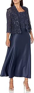 TWO PLACE Dress without sleeveless and matching vest Alex Evening for women.. Your new favorite way to shop online — DIAYTAR Nigeria.