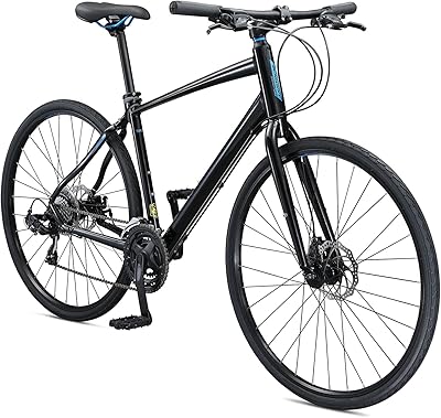 Schwinn Hybrid Schrm Sports bike Man/Woman, 18-24 speed transmission, aluminum frame, flat bar, disc brakes, Smooth Ride technology, several colors.. Discover a world of choices with DIAYTAR NIGERIA's extensive marketplace and prompt shipping service.