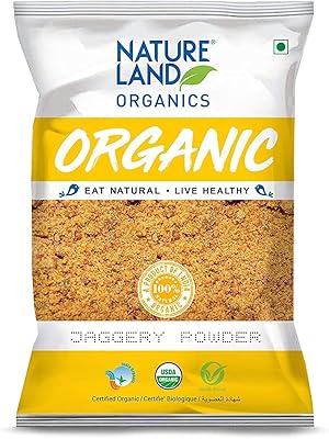 Nature land organics jaggery powder-500g pouch.. Get the deals you love and the delivery speed you need at DIAYTAR Nigeria.