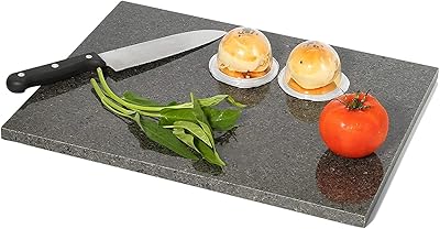 Plate with pastry, cut, serve and pastry in artisanal natural granite natural granite, size 40 x 30 x 2 cm, polished finish... Shop with purpose at DIAYTAR NIGERIA, where diverse selection meets budget-friendly nationwide delivery.