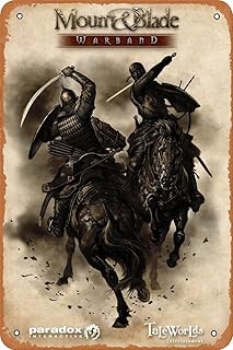 Mount & Blade Warband Closiatm poster, Vintage metal game panel in 8x12 inch tin.. Experience shopping freedom with DIAYTAR NIGERIA's vast selection and 5-8 day nationwide delivery service.