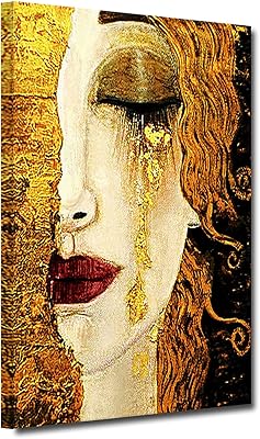 Abstract wall art of gustav klimt oil painting on canvas posters and impressions.. Affordable shopping made easy on DIAYTAR Nigeria, with fast delivery from 5 to 8 days.