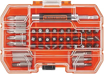Black+Decker screwdriver game game, 42 pieces (BDA42SD).. Forget the long lines — DIAYTAR Nigeria is always open for shopping.