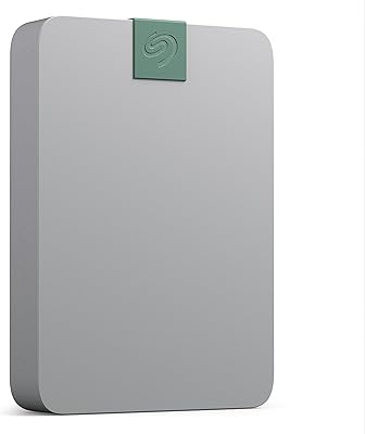Seagate Ultra Touch 5 TO external hard drive, pebble gray, post-consumption recycled material, compatible with PC, Mac, Chromebook, Dropbox and Melio, 2 year old emergency services (STMA5000400).. DIAYTAR NIGERIA: Bringing quality products to your doorstep at prices that won't break the bank.