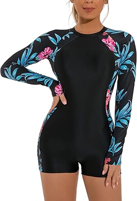 Yaten swimsuit a long -sleeved room for women, sports swimsuit upf 50+.. Shop with confidence at DIAYTAR NIGERIA, enjoying competitive prices and delivery within 8 days.