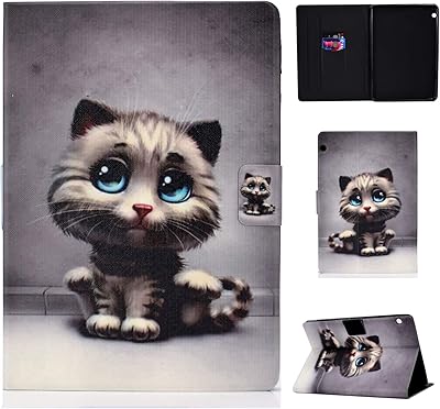 Huawei MediaPad T3 10 9.6 "2017 HUAWEI MEDIAPAD TABLE CHABIN - PUS PU leather protective cover with HUAWEI MEDIAPAD T3 10 9.6" 2017 - Cat de Cat de Chat Cat.. Shop with confidence at DIAYTAR NIGERIA, enjoying competitive prices and delivery within 8 days.