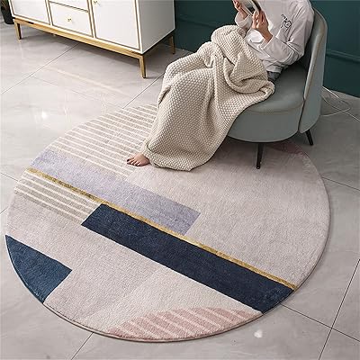 Non -slip floor carpet with modern abstract pattern for bedroom living room.. Discover why millions choose DIAYTAR for affordable online shopping with delivery in just 5-8 days.