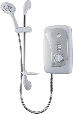 Electric shower Triton Showers Martinique 8.5 kW, White, H338 x L208 x D95 mm, Momt084i.. From tech to toiletries, DIAYTAR Nigeria delivers without delay.