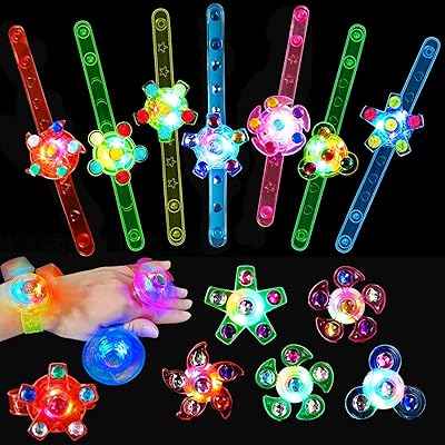 12-piece gift bag for children with LED light lining and light bracelet for birthday, Valentine's Day, Halloween and Christmas party supplies.. DIAYTAR NIGERIA revolutionizes online shopping with competitive prices and reliable 5-8 day delivery.