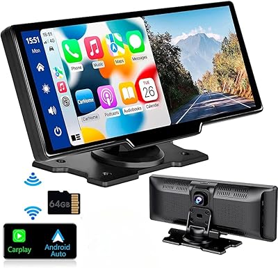 Autoredo with touch screen with wireless carplay, Android Auto, front dashboard camera, reversing camera, 64 GB (front camera).. DIAYTAR NIGERIA makes online shopping accessible with our comprehensive platform and prompt delivery service.