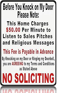 Jzzang Panel for Home Streight, Display Display before knocking on my door, Metal Solicitation Prohibition Panel, 8 x 12 inches.. Discover a world of affordable shopping with DIAYTAR NIGERIA's vast marketplace delivered to you in days.