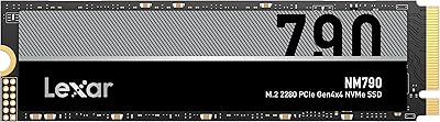 LEXAR NM790 2 TO SSD, M.2 22 2280 PCIe Gen4x4 NVME 1.4 Internal SSD, up to 7,400 MB/s in reading, up to 6,500 MB in writing, internal SSD disc for PS5, PC, Portable, Players, Professionals (LNM790X002T).. Experience shopping without compromise at DIAYTAR NIGERIA, with vast selection and quick delivery.