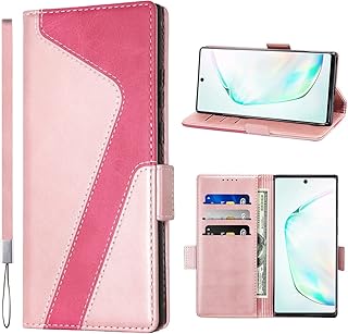 Llangelm Samsung Galaxy Note 10 Plus mobile shell with leather magnetic clasp.. Shop with purpose at DIAYTAR NIGERIA and discover a world of products at budget-friendly prices.
