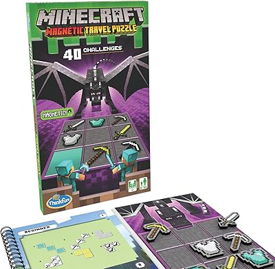 Magnetic travel puzzle Thinkfun Minecraft and Stem toy for children 8 years and over.. DIAYTAR NIGERIA redefines convenience with our vast product selection and swift nationwide delivery.