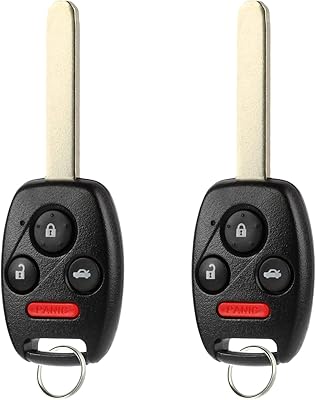 Key remote control for Honda Agreement 2003 2004 2005 2006 2007 (Oucg8D-380H-A), Lot of 2.. DIAYTAR NIGERIA brings the market to your fingertips with affordable prices and swift delivery services.