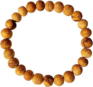 Bracelet of Palo Santo - Unisex pearls, natural scent, sacred wood meditation, healing bracelets in energy pearls for women and men, durable, charity in a gift box.. Discover endless possibilities with DIAYTAR NIGERIA's comprehensive selection and reliable shipping.