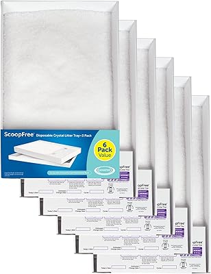 A self -cleaning litter bin for cats petsafe scoopfree - litter for chat in non -agglomerative crystal - package of 6 pac00-14378.. DIAYTAR NIGERIA: Where every search leads to affordable products delivered promptly across Nigeria.