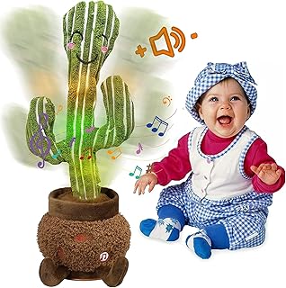 Miaowdam dancing cacti toy for Baby Speaking toy Adjustable Repeat what you say.. DIAYTAR NIGERIA: Where affordability meets variety in Nigeria's most comprehensive online marketplace.