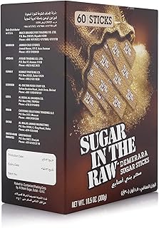 Sugar in raw cane sugar Demerara 300g, 60 sticks.. Experience budget-friendly shopping at DIAYTAR NIGERIA, Nigeria's premier online marketplace with quick delivery.