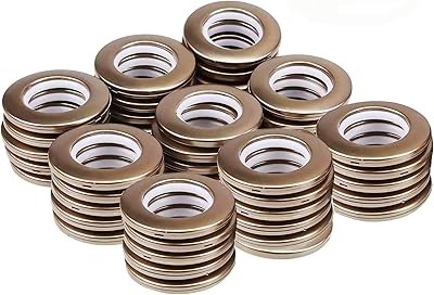 Curtain rings 40mm 48pcs Plastic eyelet kit diameter.. Experience hassle-free shopping with DIAYTAR NIGERIA's user-friendly platform and prompt delivery service.