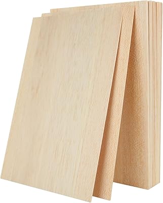 30pcs 12x8x1/16 "Balsa wood planks, unpleasant natural linden board, thin plywood sheet for DIY of architectural models for the house, planes, ships, boats, crafts.. Shop like never before with DIAYTAR NIGERIA's comprehensive marketplace and budget-friendly shipping.