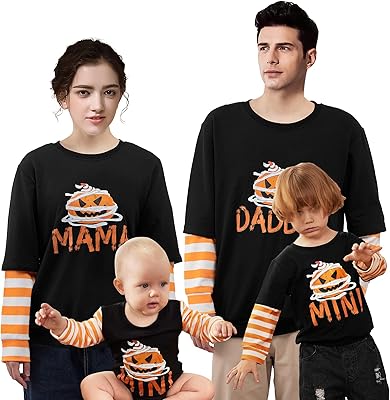 Halloween Family Assorted Clothing Fall Winter Hooded Hooded Sweets Together for Dad Maman Girl Baby Boy Boy Boy Christmas Hood.. DIAYTAR NIGERIA: Your partner in affordable online retail with reliable shipping across Nigeria.