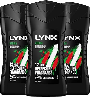 3 x gel douche lynx africa men 250 ml.. DIAYTAR NIGERIA transforms online shopping with competitive prices and dependable nationwide delivery.