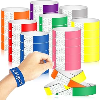 Paper bracelets for neon events, waterproof colored bracelets for festive clubs, light adhesive bracelets for 240 pieces party.. Shop efficiently from anywhere with DIAYTAR NIGERIA's comprehensive platform and quick delivery options.