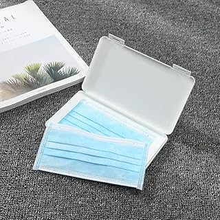 2 pieces Rubik portable portable bodily storage container with dust and humidity Plastic protective case (masks not included).. Experience retail therapy without the financial stress at DIAYTAR NIGERIA's affordable e-commerce platform.