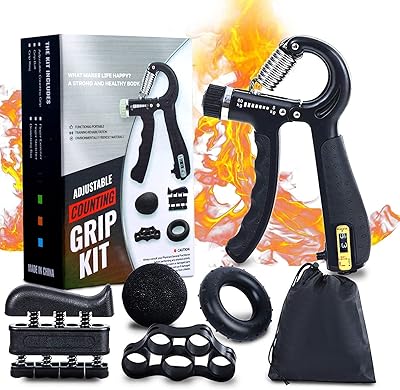Set of gripper exercises 5 hands and adjustable resistance for the forearm.. DIAYTAR NIGERIA: Making online shopping accessible with affordable prices and nationwide delivery service.