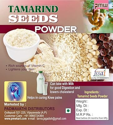PMW® - Non -style tamarind seed powder - 100 g - Imli beige roasted powder - for pain and knee health.. Looking for great deals without compromising on quality? DIAYTAR Nigeria brings you thousands of top products at affordable rates, delivered straight to your doorstep.