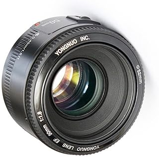 Objective Yongnuo 50 mm F1.8 Large automatic focus lens for device.. DIAYTAR NIGERIA combines affordability, variety, and convenience with nationwide delivery services.